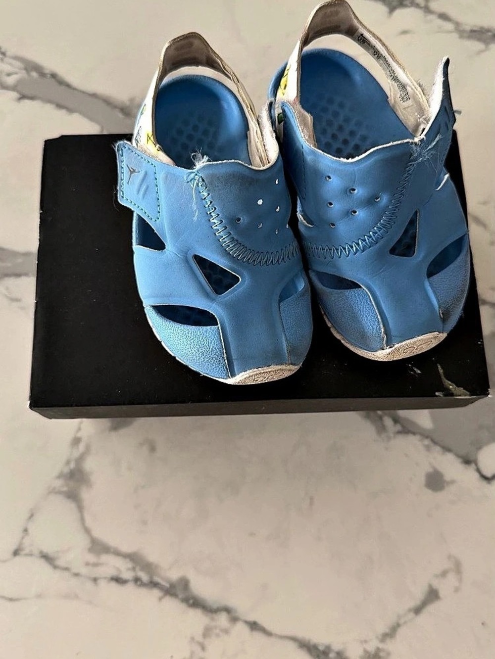 Jordan Flare sandals Blue & White Baby US 5C